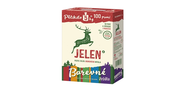 Jelen prášek na barevné 5 kg - 100 PD                                                                                                                                                                                                                     